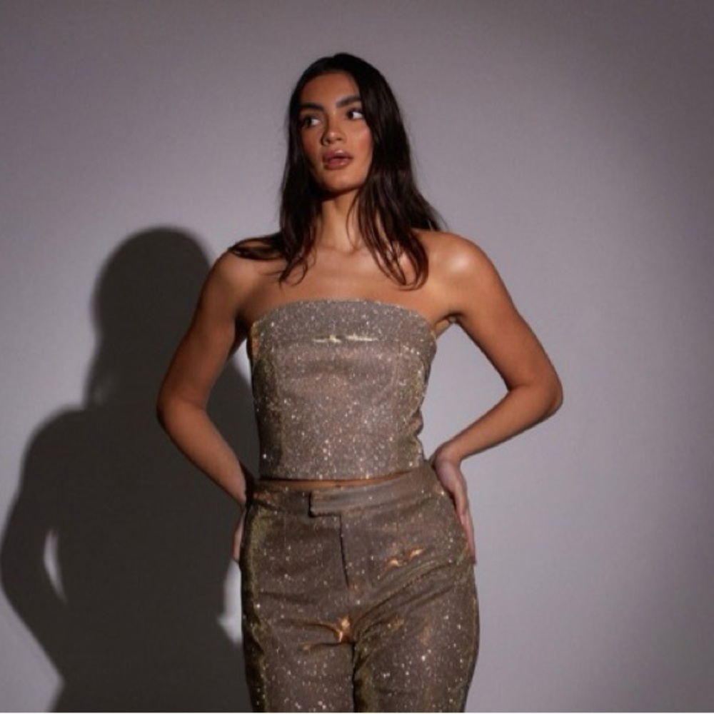 bronze sloane skirt & aries top SET